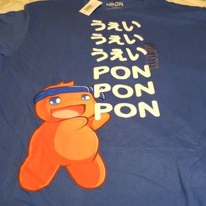 NWT Ninja PON PON PON Tee